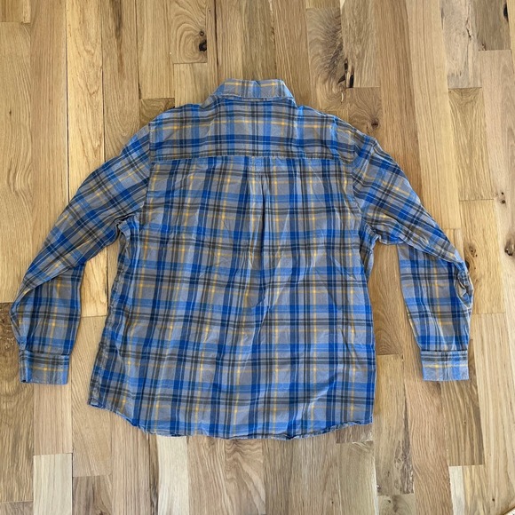 Mens Woolrich Plaid Button-Up SZ XL - Picture 4 of 4